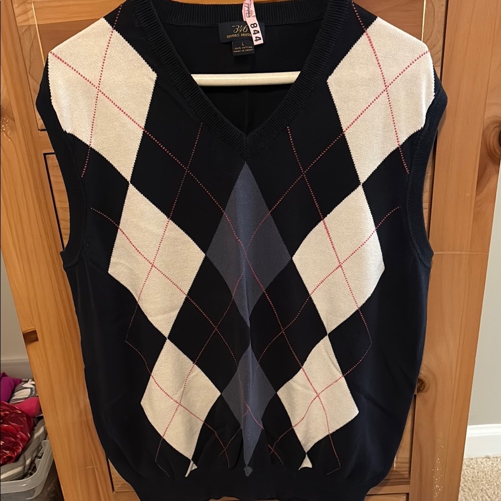 Brooks Brothers V-Neck Sweater Vest